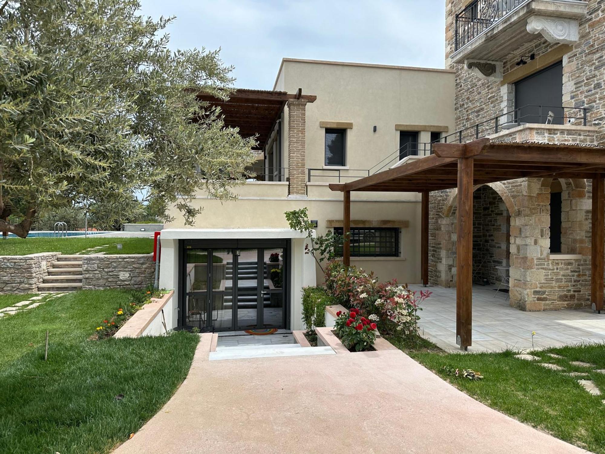 Villa Kalamos / Sea View And Pool Nearby Athens ภายนอก รูปภาพ